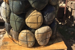 Mexican-Beach-Pebbles-Boulders-Mix-Color-Size-18-to-24-inches-in-Basket-Wet